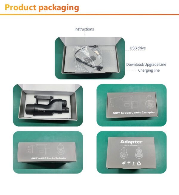 DC EV Charging Connector GBT to CCS2 250A 1000VDC
