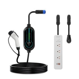 Chargeur et déchargeur portable pour véhicules électriques avec pistolet GBT, 3.5 kW, 16 A