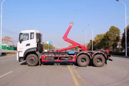 CAMC 6X4 Heavy Load Hooklift Truck Details(8)