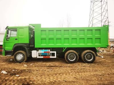 HOWO 371HP 6X4 Used Dumper Truck(10)