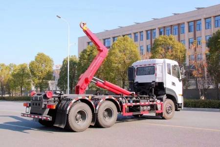 CAMC 6X4 Heavy Load Hooklift Truck Details(5)